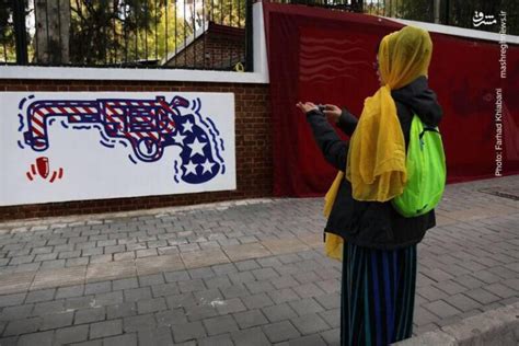 Iran Unveils New Murals On Walls Of Former Us Embassy Iran Front Page