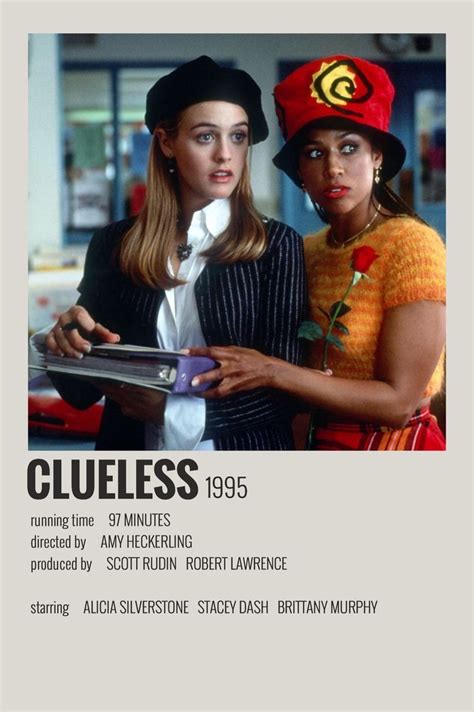 Clueless 1995 Movie Posters Vintage Movie Posters Design Movie Posters