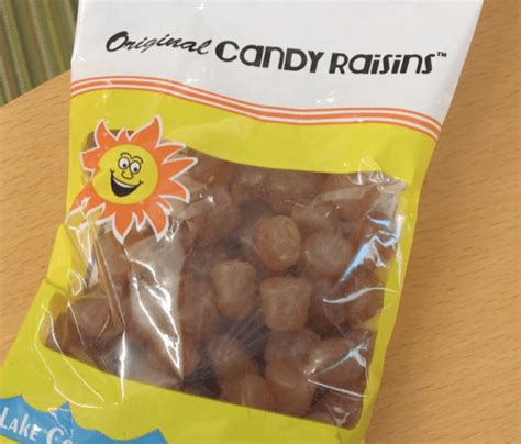 Candy Raisins Pack Of Six 8 Ounce Bags Individually Wrapped