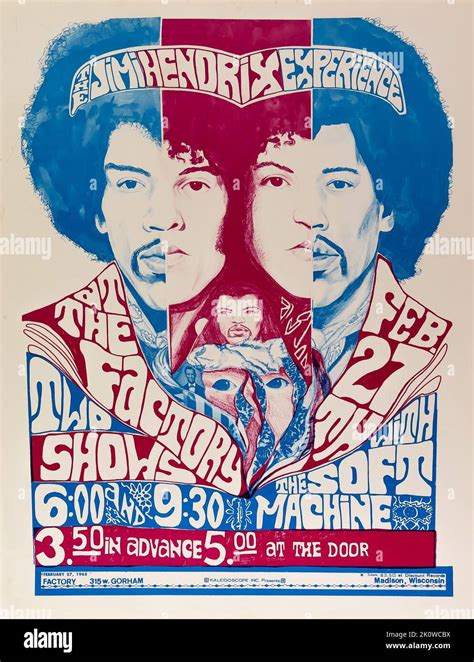 Jimi Hendrix Psychedelic Poster Hi Res Stock Photography And Images Alamy