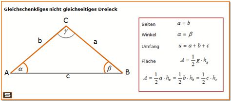 Stumpfwinkliges dreieck in einem stumpfwinkligen dreieck ist ein winkel größer als 90? Gleichschenkliges Dreieck: Formel für Flächenberechnung, Umfang und Seiten | Gleichschenkliges ...