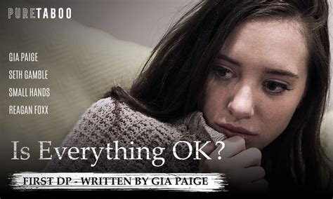 Gia Paige Is A Troubled Teen Between Two Brothers In Pure Taboos Is