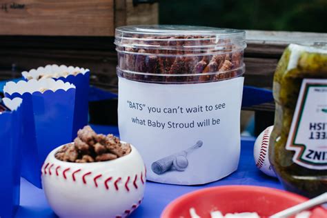 Of course, you can if you want! Baseball Gender Reveal Party Ideas -- Seeing Sunshine