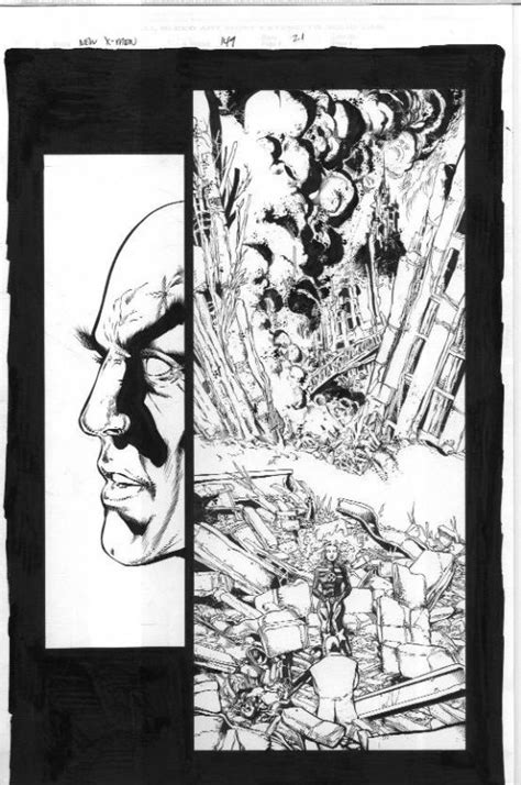 New X Men 149 Page 21 In Daniel Langs X Men Phil Jimenez Comic Art