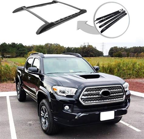 Roof Rack For 2005 2019 Toyota Tacoma Double Cab Cross Bars Cmyway