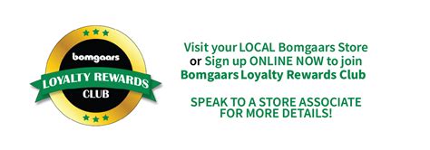 Bomgaars Loyalty Rewards Club