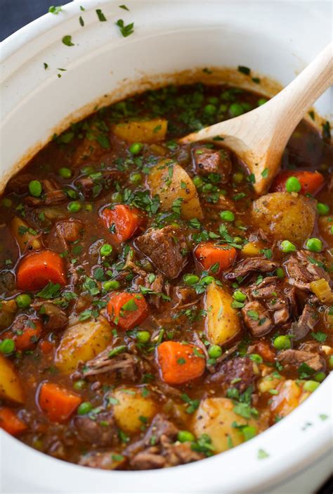 Slow Cooker Beef Stew Cooking Classy