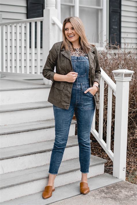 Six Overalls Outfits For Winter Ways To Wear Overalls By Lauren M