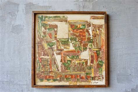 Vintage Abstract Painting