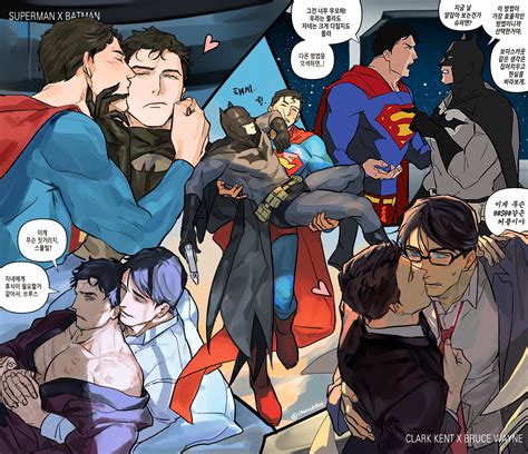 Chamsut0905 Batman Bruce Wayne Clark Kent Superman Batman Series
