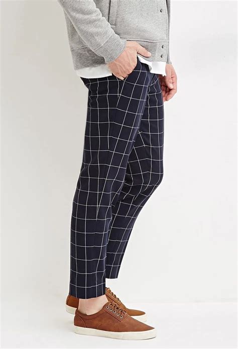 Waitstaff unifirms, chef uniforms, country club uniforms Slim Fit Grid-Patterned Pants | Well dressed men, Pants ...