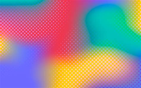 Multicolor gradient halftone background vector - Download Free Vectors ...