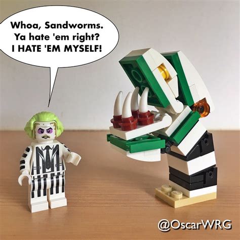 Saturn's sandworm build instructions for beetlejuice fun pack #71349. #LEGO #Dimensions #LEGOdimensions #Beetlejuice #Saturn's # ...