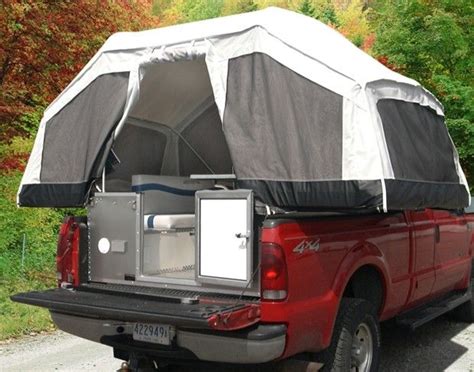 The ridgeline series truck canopy is designed to fit the unique bed of the honda ridgeline. Canvas Pick Up Tent | Very cool tent camper for a truck ...