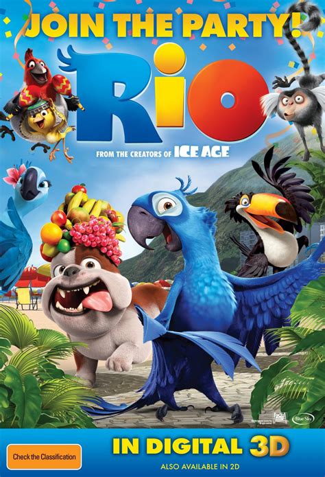You can click on the link below. Rio (#13 of 14): Extra Large Movie Poster Image - IMP Awards