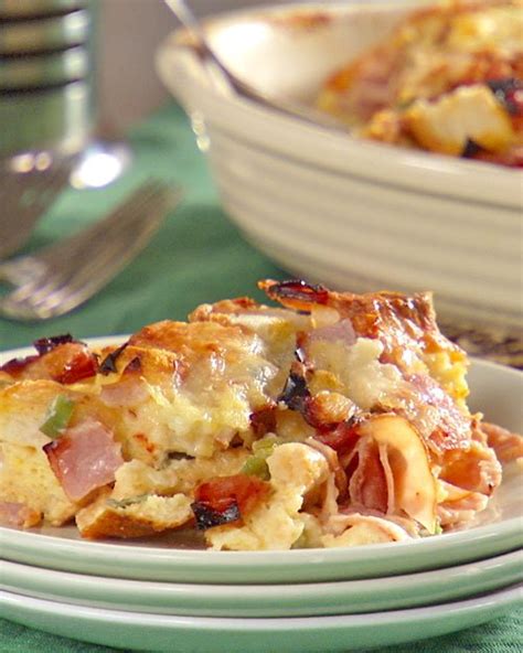Ham And Cheese Strata Recipe And Video Martha Stewart