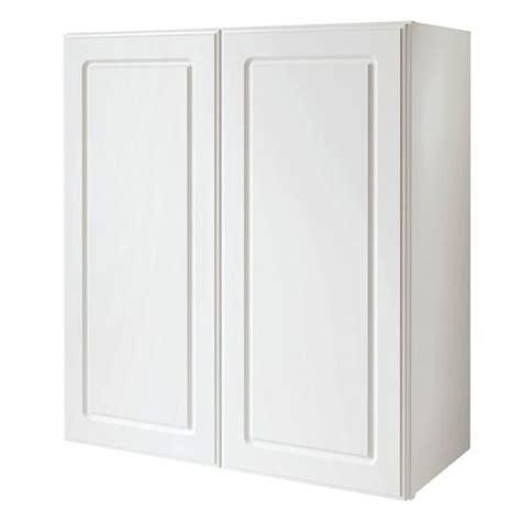 Add a unique and timeless addition to your home decor with the wall cabinet in white. Value Choice 27" Ontario White Standard Height Wall Cabinet | Wall cabinet, Menards, Decor