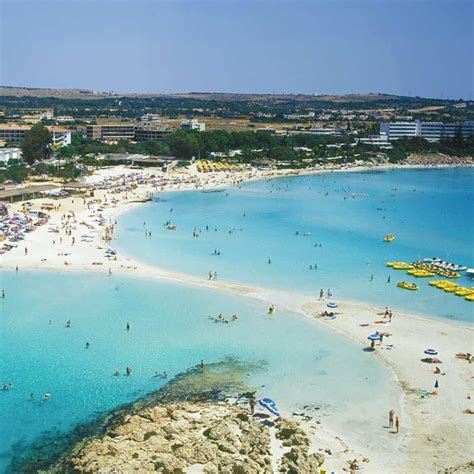 Best Beaches Cyprus Map