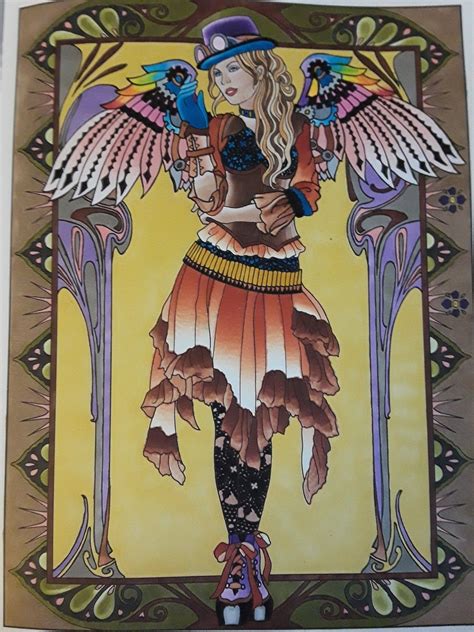 See more ideas about coloring pages, coloring books, colouring pages. Pin by Julia Rose on Coloring | Steampunk coloring ...