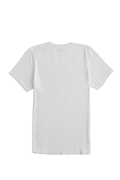 Plain White Raw Cotton T Shirt Barbanera Ph