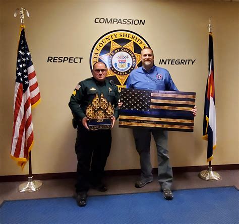 A great big THANK YOU to... - Delta County Sheriff's Office