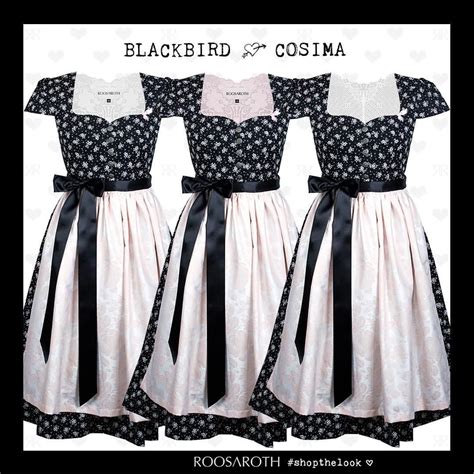blackbird ♡ cosima look roosaroth dirndl dirndlkleid blackbird sale dress flowers