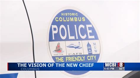 New Chief Talks About His Vision For Columbus Police Department