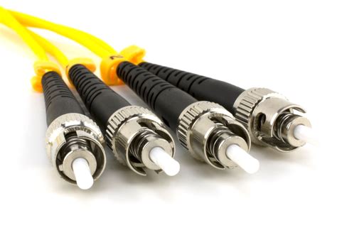 10m Singlemode Duplex Fiber Optic Patch Cable 9125 St To St Computer Cable Store