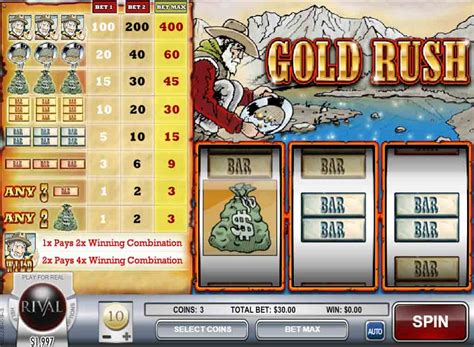 Том эллис, лоренц тейт, сара хабель и др. Machine à sous Gold Rush de Rival - Jeux Gratuits de Casino