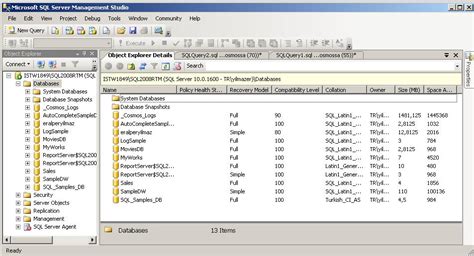Sql Server Management Studio Enhancements In Object Explorer Details