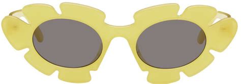 Loewe Yellow Flower Sunglasses Loewe