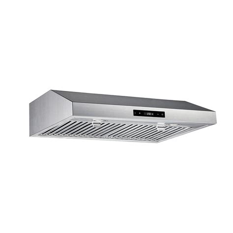 Kitchen exhaust fans have kept up with advancing technology. Range Hoods, Kitchen Hoods & Exhaust Fans | The Home Depot ...