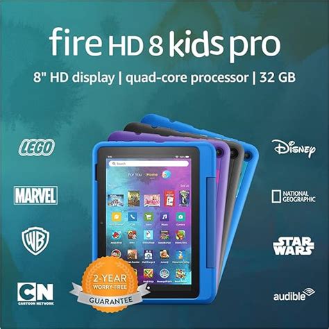 Amazon Official Site Fire Hd 8 Kids Pro Tablet 8 Hd Ages 6 12 32 Gb