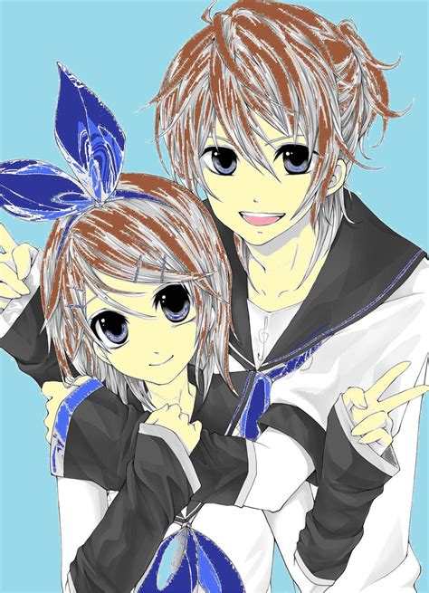 Anime Twins By Midnightbluedestiny9 On Deviantart
