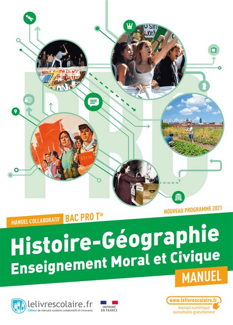 Manuel Histoire Géographie Emc Terminale Bac Pro Lelivrescolairefr