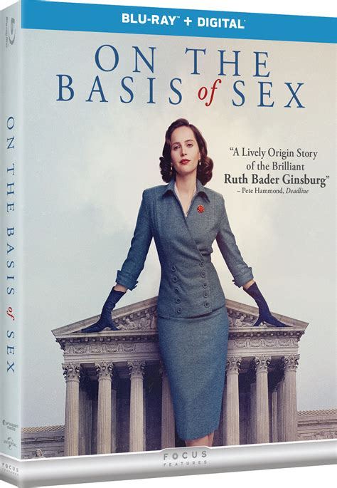 On The Basis Of Sex Blu Ray