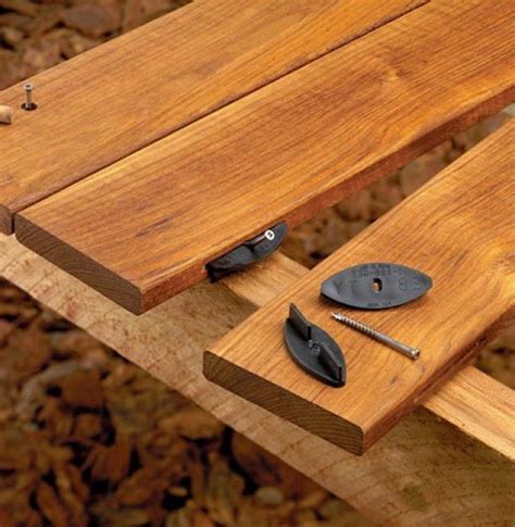 Hidden Deck Fasteners For Pressure Treated Lumber Home
