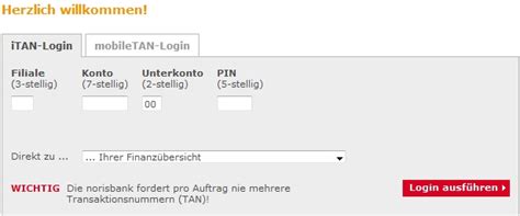 Noris login listed below : norisbank onlinebanking