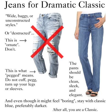 Jeans For Dramatic Classic Dramatic Classic Classic Style Outfits