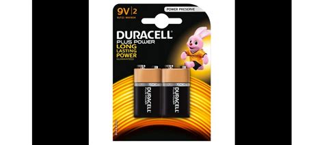 Duracell Mn1604 9v Plus Power Batteries Pack Of 2