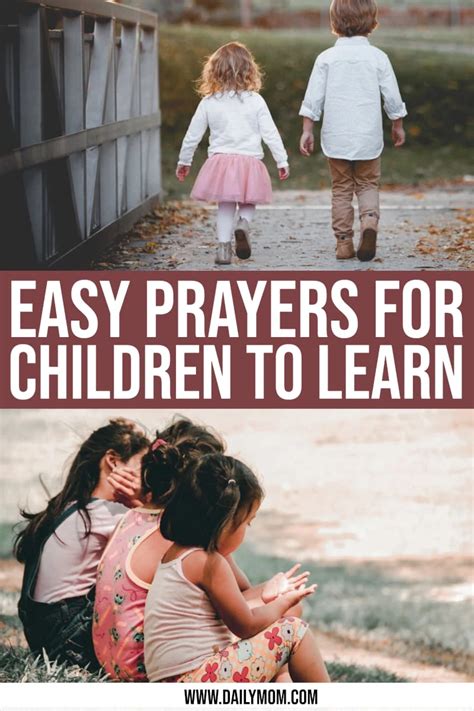 Easy Prayers For Children To Learn Baby Heath And Care Advice And Tips