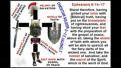Whole Armour Of God Ephesians 6 Youtube
