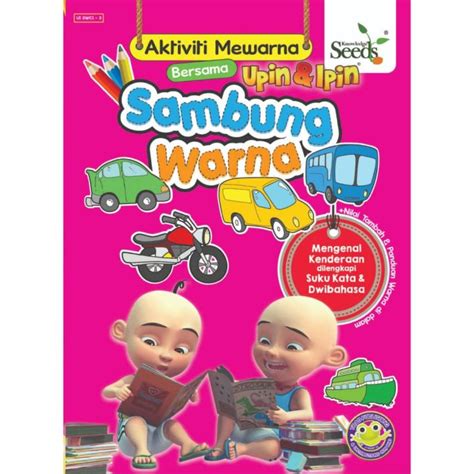 Upin And Ipin Aktiviti Mewarna And Sambung Warna Ui Swc1 Series 3 Ui