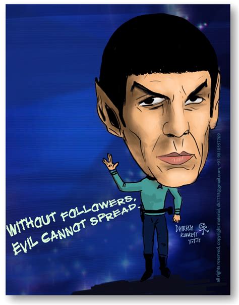 Lt Commander Spock From Star Trek 1985 Dhiresh Kukreti Arts