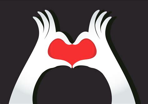 Hands Make A Heart Symbol 532252 Download Free Vectors