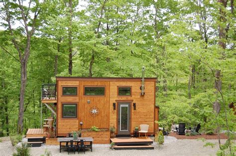One Of A Kind Tiny House Retreat In The Woods Tiny House Basics
