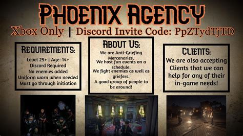 Phoenix Agency Is Recruiting Members And Clients Alliances Open