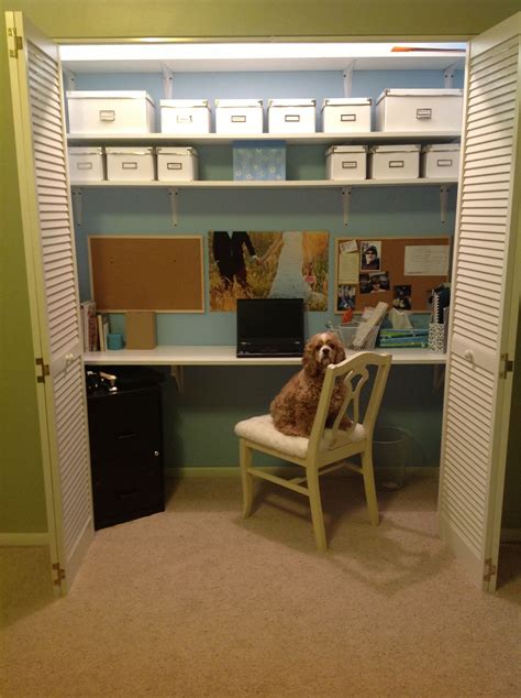 Closet Converted To Office Design Your Home Home Office Design