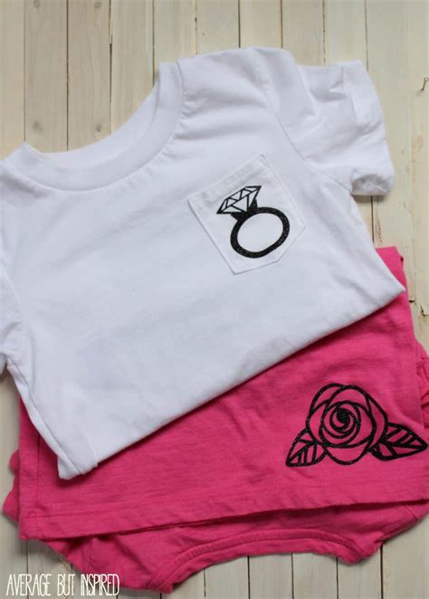 Statement shirts are all the rage, and this one is even better because. DIY Flower Girl and Ring Bearer T-Shirts