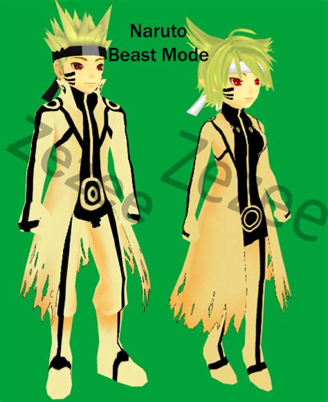 Naruto Beastsage Mode Malefemale Version Naruto Mod Fiesta Online